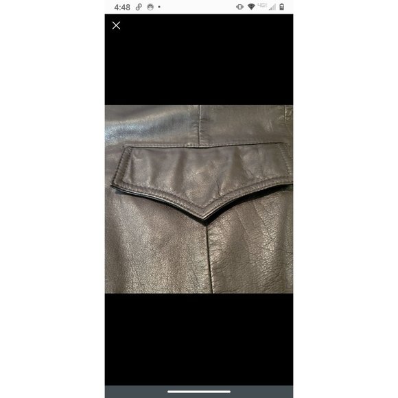 Vintage Pioneer Wear Men's Sport coat Leather Jacket Size 42L - Picture 10 of 10